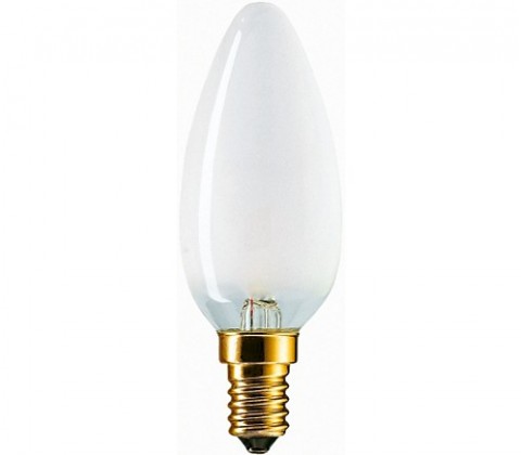 Лампа Philips B FR 60 Вт Е14 (матова свічка)