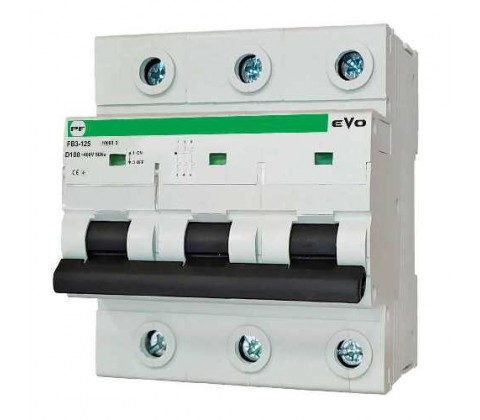 Автоматичний вимикач Промфактор FB3-125 EVO 3Р D100