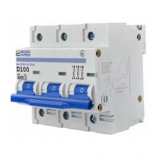 Автоматичний вимикач АСКО ВА-2003 3P D 100А