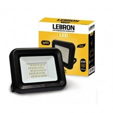 LED прожектор Lebron LF, 30W, 6500К, 2700Lm, 220V