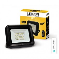 LED прожектор Lebron LF, 50W, 6500К, 4500Lm, 220V